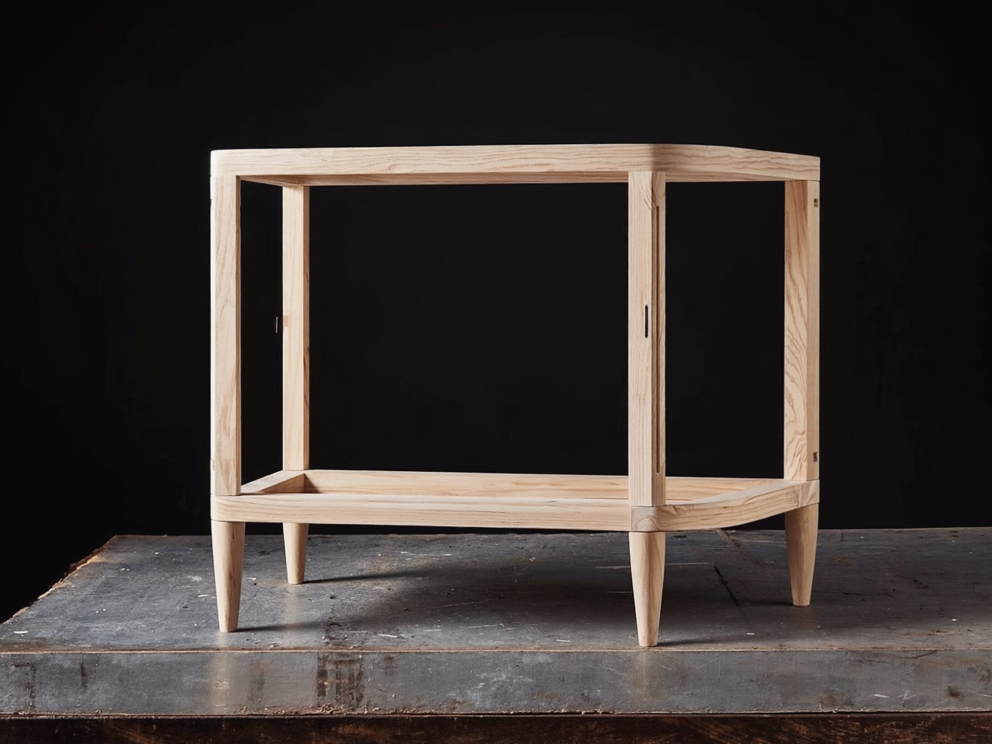 Het houten frame
